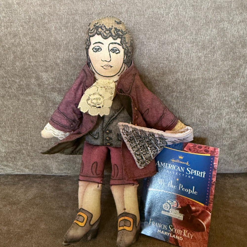 Francis Scott Key We the People Hallmark American Spirit Collection Doll : New